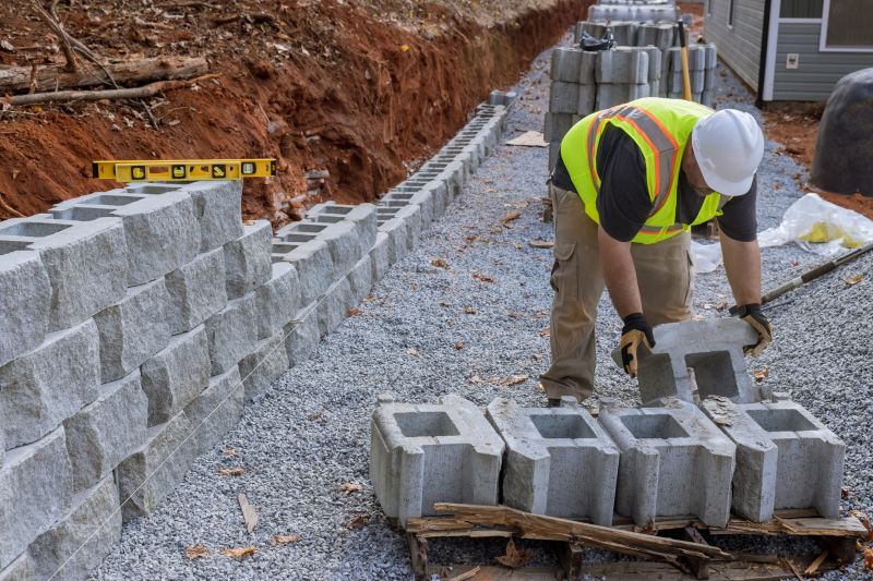 Retention Wall Construction in Sanford, FL