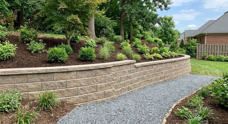 Block Retaining Wall Installation in Daytona Beach, FL